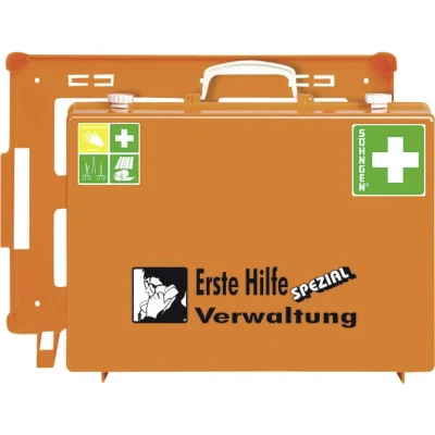 Immagine di Söhngen 0360110 KIT primo soccorso in valigetta Verwaltung DIN 13 157 + estensioni