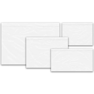 Immagine di Buste Per Spedizioni Portadocumenti Adesive Trasparenti Disponibile In A6 A5 A4 DL Autoadesive Spedizione 315 x 225 mm 500 pezzi Packy
