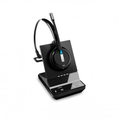 Immagine di EPOS IMPACT SDW 5013 EU/UK/AUS Cuffia DECT mono con stazione base per softphone/PC Collegamento USB (Senza fili, A), Cuffie da ufficio, Nero