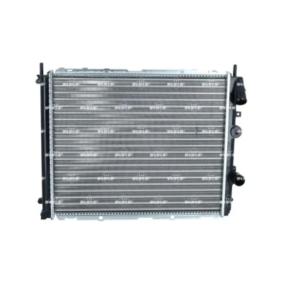 Immagine di NRF 58210A Radiatore motore Alluminio 476mm 386mm 34mm Alette di raffreddamento montate meccanicamente RENAULT: CLIO 2, Kangoo I, I Express