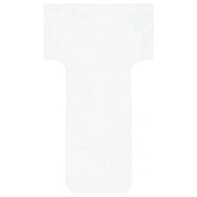 Immagine di NOBO Schede a T dim 1 100pz Bianco 2001002