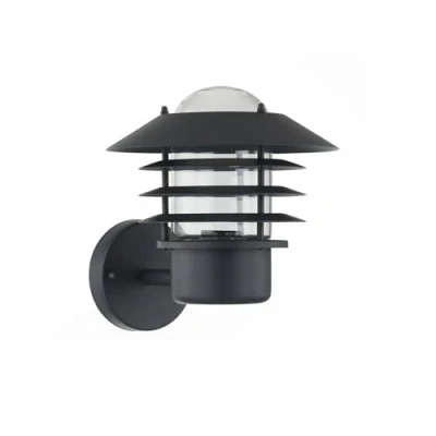 Immagine di Lindby Applique da esterni &#039;Belmiro&#039; dimmerabile (Moderno) colore Nero, in Metallo (1 luce, E27) per parete esterna/parete di casa, abitazione, terrazzo und balcone