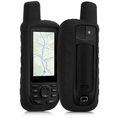 Immagine di kwmobile Cover in silicone compatibile con Garmin GPSMAP 66s / 66st Custodia protettiva antiscivolo dispositivi GPS di navigazione Protezione navigatore