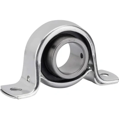 Immagine di Cuscinetto lineare SBBP, custodia in lamiera dacciaio HTB SBPP 202 Ø foro 15 mm Distanza tra i fori 68