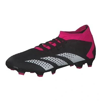 Immagine di adidas Predator Accuracy.3 Fg, Scarpe da Calcio Uomo, Cblack Ftwwht Teshpk, 42 EU