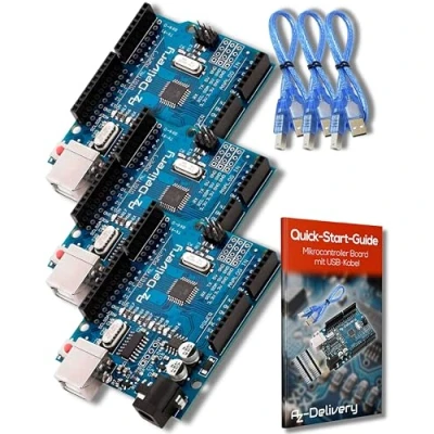 Immagine di AZDelivery 5 x Scheda Microcontrollore con Cavo USB e eBook