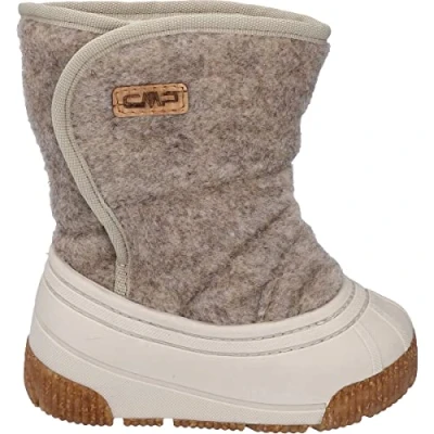 Immagine di CMP ECO BABY LATU SNOWBOOT SHOES, Stivali da Neve Unisex Bambini e ragazzi, Bone Mel, 26/27 EU