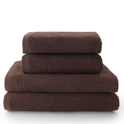 Immagine di Top Towel Set di 2 asciugamani e teli da bagno o doccia 100% cotone 400 g/m2