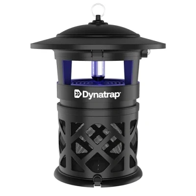Immagine di DynaTrap DT2030SR 1 Acre Mosquito &amp; Flying Insect Outdoor Trap and Killer Kills Mosquitoes, Flies, Wasps, Gnats, Other Insects Bug Zapper Alternative Black