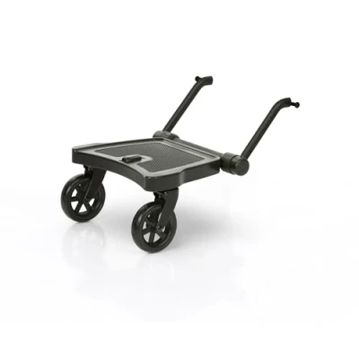 Immagine di ABC Pedana di design per Kiddie Ride On 2, ABC, universale, adatta a passeggini e carrozzine, fino 20 kg, colore: nero