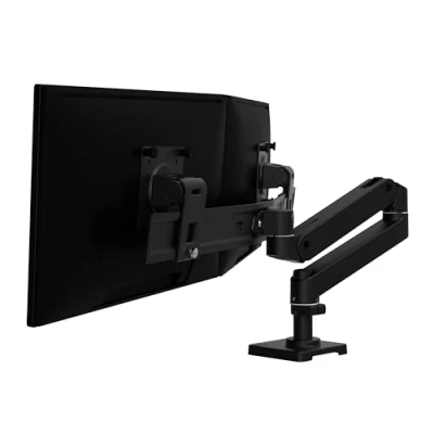 Immagine di Ergotron LX PRO ARM DUAL DIRECT DESK MOUNT black (Tavolo, 27&quot;), Supporto per monitor, Nero