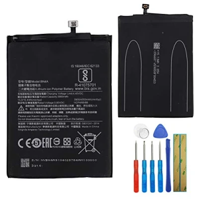 Immagine di E yiiviil Batteria BN4A compatibile con Xiaomi Redmi Note 7 M1901F7C M1901F7E strumenti
