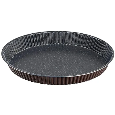 Immagine di Tefal j1608302 Success Stampo per crostate in Alluminio, 27 cm, Colore: Marrone