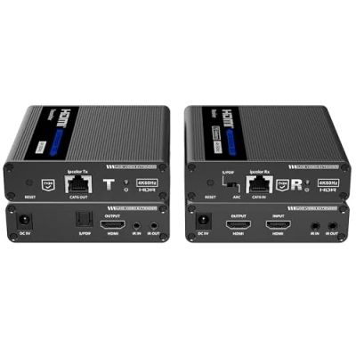 Immagine di Techly 362312 Amplificatore Extender HDMI 4K Fino a 70m su Cavo Cat.6/6A/7 Punto