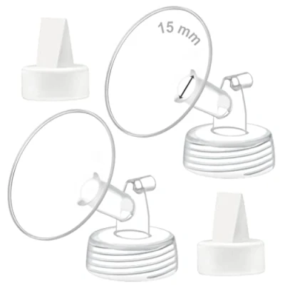 Immagine di Maymom Valvola a Flangia e becco d&#039;anatra da 15 mm compatibile con Spectra S1 S2 9 Plus Parti della pompa Spettri