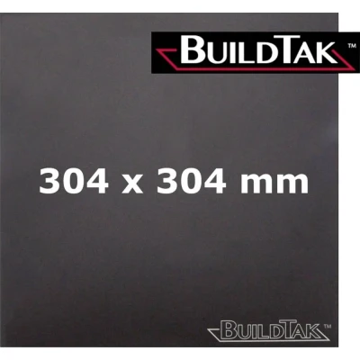 Immagine di Pellicola per letto a pressione BUILDTAK Nylon+ 304 x mm Surface BNP12X12