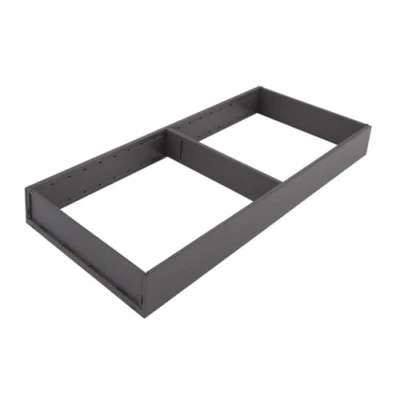 Immagine di Blum AMBIA Line Telaio per cassetti, Larghezza NL500 mm, in Acciaio, Colore, Grigio Opaco, oriongrau Matt