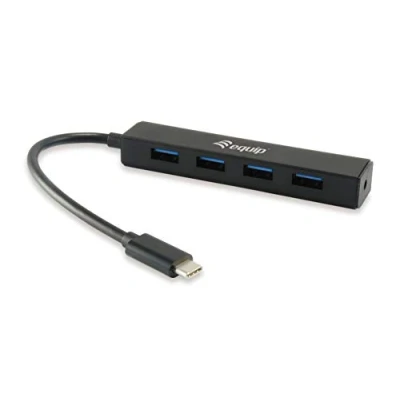 Immagine di Equip USB Hub 4 Porte C® (USB 3.1) Multiport Nero