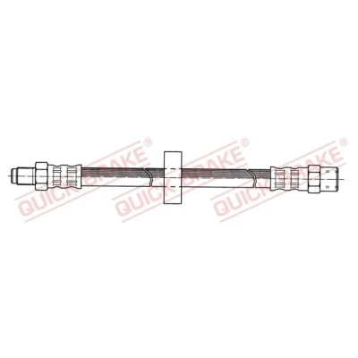Immagine di QUICK BRAKE 37.909 Tubi Freno 265mm M10x1 con filettatura interna, esterna AUDI: A8 D2