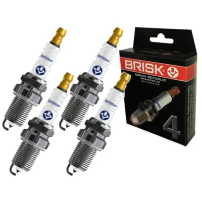 Immagine di BRISK Platin DR15YP 1 1401 Candele d&#039;accensione, set di 4