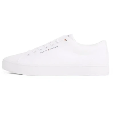 Immagine di Tommy Hilfiger LOW CORE Sneakers basse, Uomo, Taglia: 41, White Cotone