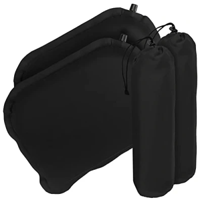 Immagine di ALPIDEX Cuscino Seduta Isolante 40 x 30 3,8 cm Autogonfiante Campeggio Termico Sedile Stadio Portatile Impermeabile Outdoor, Colore:Set of 2