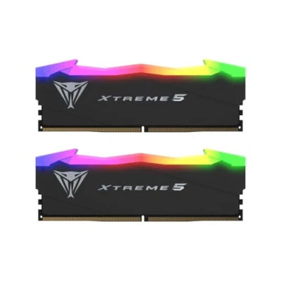 Immagine di Patriot Viper Xtreme 5 RGB DDR5 RAM 32GB (2 x 16GB) 7600MT/s CL36 UDIMM Kit di memoria per desktop da gioco PVXR532G76C36K