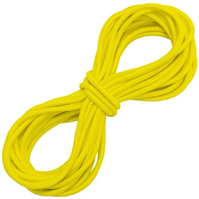 Immagine di AERZETIX C67285 Elastico decorativo rotondo 5 metri diametro 2mm colore giallo limone