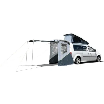 Immagine di BRUNNER Tenda Posteriore Pilote Caddy 5: Facile Montaggio, Stabilità al Vento, Versatile e Resistente Ideale per Camping Viaggi in VW 5