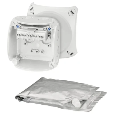 Immagine di Hensel 4012591123514 Scatola di derivazione senza alogeni, piombabile, resistente alle intemperie (L x L) 93 mm 1 pz.