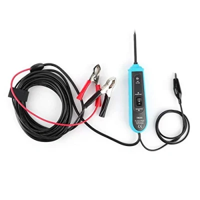 Immagine di tester per circuiti elettrici auto, penna da 6 24V con strumento diagnostico a luce LED yacht RV automobilistico