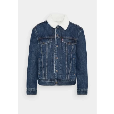 Immagine di Levi&#039;s Giacca Trucker EX BOYFRIEND In Sherpa Donna Rough And Tumble