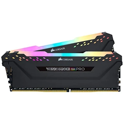 Immagine di Corsair VENGEANCE RGB PRO 16GB (2x8GB) DDR4 3600 (PC4 28800) C16 Memoria Desktop Nero