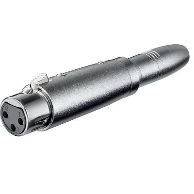 Immagine di CABLEPELADO Adattatore XLR Femmina 3 Pin Jack 6.35 Mono a Adatto per mixer, microfoni, amplificatori, equalizzatore, tastiere, chitarre, pianoforte elettrico, ecc