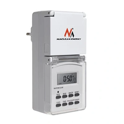 Immagine di Maclean mce08g Digital Timer per Esterni con 10 programmi
