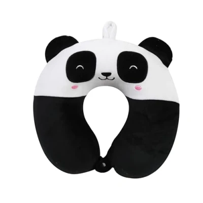 Immagine di I TOTAL® Cuscino da viaggio forma/Cuscino per collo Morbido supporto cervicale/Cuscini divertente (PANDASTIC)