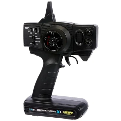 Immagine di Carson FS Reflex X1 Veicolo 2.4G Compatibile con Tamiya Kit modellismo, Accessori, Ricevitore, radiocomando RC, Telecomando 2 4 GHz, Colore Verde Scuro,Nero, Medium, 500500048