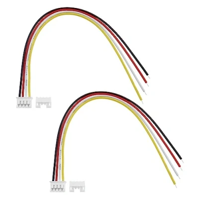Immagine di Create idea 20 set di connettori JST 2.0 PH a 4 pin includono mini femmina con cavo da 150 mm e micro maschio