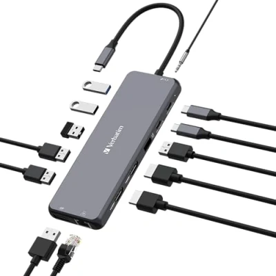 Immagine di VERBATIM USB C MULTIP.13 IN 1 HDMI 8K PD 85W