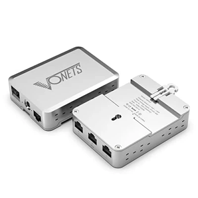 Immagine di VONETS Industriale PoE Gigabit 5 Porte Switch di rete Ethernet RJ45 Splitter Extender 10/100/1000M 3 +1 SFP+1 Uplink, Plug&amp;Play Metallo Universale per dispositivi VSP510