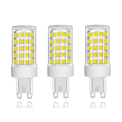 Immagine di ZFQ Confezione da 3 Lampadine a LED G9 10W equivalenti 150W Alogene, 86 LED, 1000Lm, Angolo di Diffusione 360, Ultra Luminose, AC 220 240V, Non Dimmerabile, 6000K Bianco Freddo