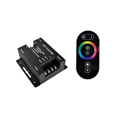 Immagine di CENTRALINA TELECOMANDO PER STRISCIA LED RGB MULTICOLORI CONTROLLER WIRELESS 12V