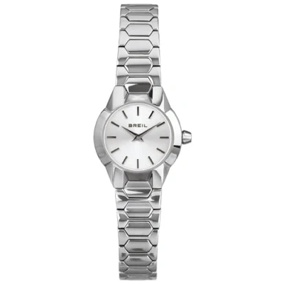 Immagine di Breil Orologio DONNA NEW ONE quadrante MONO COLORE ARGENTO movimento SOLO TEMPO 2 LANCETTE QUARZO e BRACCIALE ACCIAIO TW1856