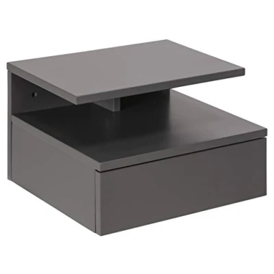 Immagine di AC Design Furniture Fia Comodino con cassetto, 1 Pezzo, 40 x 16,5 32 cm P, Legno, Bianco, H: B: T: