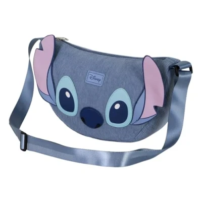 Immagine di Karactermania stitch Borsa a tracolla per bambini, Taglia: One Size, Lilo and blue