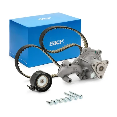 Immagine di SKF VKMC 04219 Pompa Acqua + Kit Cinghia Distribuzione con guarnizioni materiale di fissaggio 116 FORD: FIESTA 6, C Max 2, FOCUS 3