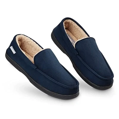 Immagine di Dunlop Pantofole da Uomo Memory Foam, Colore Blu, 43 EU