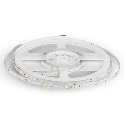 Immagine di V TAC SMD3528 Striscia a led Strip con 300 LED, 12V, 18 W, 5 MT, 400 lm, Bianco (White 6400K)