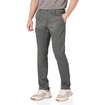 Immagine di Amazon Essentials Pantaloni Elasticizzati Slim Uomo, Grigio, 33W / 28L