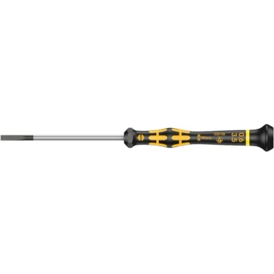 Immagine di Elettronica e meccanica di precisione Cacciavite a taglio Wera 2035 05118012001 Larghezza della lama: 3.5 mm Lunghezza 80